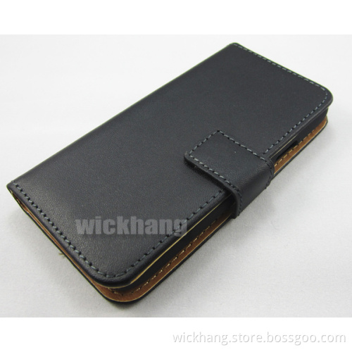 Genunie Leather Flip Case for Samsung Galaxy S4 I9500